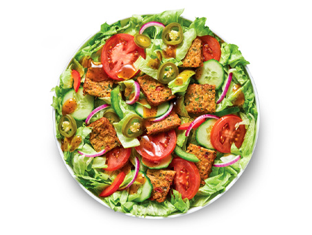 Salada Hambúrguer Vegan